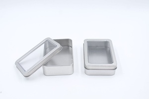 ตะปูหน้าต่างเปิดสำหรับกล่องดีบุกคลิปเปอร์พร้อมเครื่องมือสี่เหลี่ยมสำหรับดัดขนตาบรรจุภัณฑ์ที่เก็บกำไลข้อมือต่างหูนาฬิกา - Product Image 6