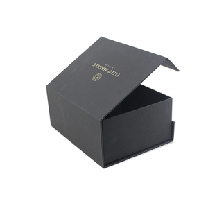 High Quality Luxury Custom Cosmetic Perfume <b>Black</b> Magnetic Rigid <b>Boxes</b> Sponge Liner Matt Lamination Embossing Recyclable Gift - Product Image 2