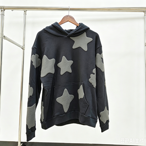 Sudadera con Capucha Oversize de Felpa Francesa 100% Algodón de Alta Calidad 2026 con Estampado 3D de Araña para Impresión Puff, Manga Larga y Cuello 555 - Product Image 1