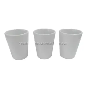 2oz ceramic shot glass liqueur glass sublimation wine cup