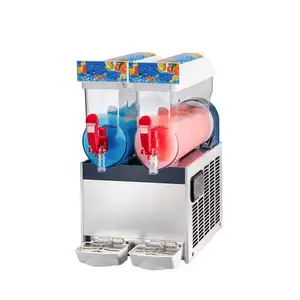 주방 더블 트리플 헤드 냉동 음료 음료 기계 냉동 칵테일 슬러시 머신 상업용 아이스 슬러시 머신