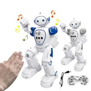 Умный танцующий робот с дистанционным управлением, Детский развивающий гуманоид с управлением жестами, Умная игрушка для школы