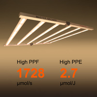 Ampoule LED 281B Photon Octopus pour la croissance des plantes, en aluminium, IP65, pour serres agricoles, fleurs et herbes, éclairage supplémentaire, dimmable