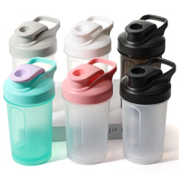 300ml Mini Logo Personnalisé Petite Tasse Shaker Gym Sans Bpa Shaker Bouteille D'eau