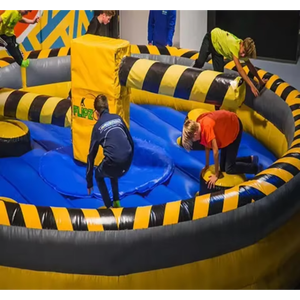 Parc de trampolines sportif intérieur personnalisé pour enfants ou adultes avec aire de jeux intérieure - Product Image 4