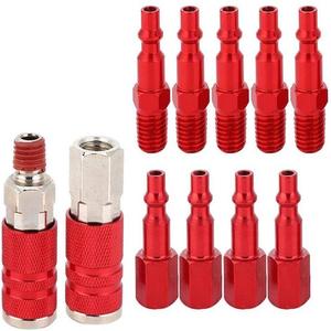 You Aluminum Quick Coupler 1/4 Npt 12 Piece Set Pneumatic Tool Accessories - Product Image 1