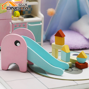Hongda S2008 <span class=keywords><strong>Maison</strong></span> miniature arc-en-ciel <span class=keywords><strong>Maison</strong></span> de poupée miniature en bois à monter soi-même avec lumière - Product Image 5