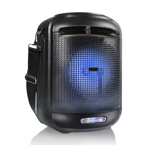 6.5 inç aktif bocinas hoparlör aktif 8 "DJ ses bt hoparlör mikrofon USB FM desteği ile aiwa parlantes mavi diş karaoke