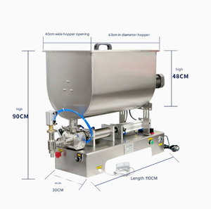 Máquina Llenadora de Pasta Totalmente Automática, Máquina Envasadora de Salsas y Miel, Dispensador Neumático de Líquidos para Detergente de Lavandería - Product Image 6
