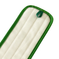 Esun Tampon de vadrouille plat réutilisable à quatre couleurs en microfibre PP Z-Twist pour le nettoyage des sols secs et humides avec poteau en aluminium