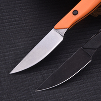 Couteau de chasse à lame fixe en acier 3cr13, outils de survie pour le camping en plein air, outils tactiques EDC - Personnalisable OEM