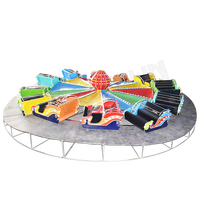 Manège Luna Park Music Express, Manège Forain Turntable, Manèges de Parc d'Attractions Thunder Beat Musical Express à Vendre