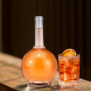 Precio de Fábrica al por Mayor OEM Botellas de Vidrio Transparentes Redondas Vacías de 750ml PARA Licor, Botella de Vidrio de 700ml para Licor - Product Image 5