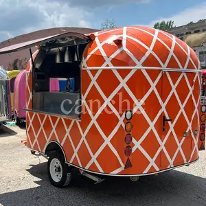 Carrito de Comida Rápida Eléctrico Popular en Australia, Remolque de Comida Móvil con Equipamiento, Suministro Directo de Fábrica - Product Image 1