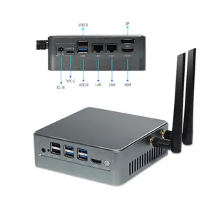 מוטבע מיני PC שולחן עבודה ללא anfanless מחשב שולחני אנדרואיד לינוקס debian Uuntu os שער חכם תעשייתי