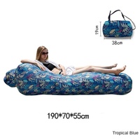 Canapé-lit gonflable amphibie portable de haute qualité, imperméable, inclinable et pliable