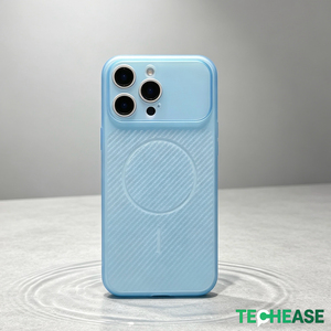 <span class=keywords><strong>Coque</strong></span> de téléphone en TPU à texture fibre de carbone transparente pour <span class=keywords><strong>iPhone</strong></span> 17 Pro Max, 17 Air, 16 Pro Max, 15, compatible avec la charge magnétique sans fil - Product Image 5