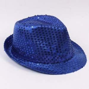 Sombrero de Lentejuelas de Moda 2024 para Niños y Niñas, Hombres y Mujeres, Gorra de Vaquero para Fiesta de Cumpleaños, Accesorios para Espectáculos de Danza Jazz, Disfraz, Decoración de Carnaval - Product Image 5