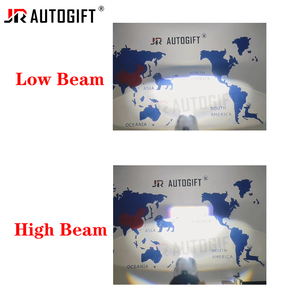 Projecteur LED A82 H4, 1 pièce, ventilateur de refroidissement, ampoule à faisceau Hi Lo, 12V 24V 6000K, lentille Bi LED, nouveau pour projecteur automobile Len - Product Image 5