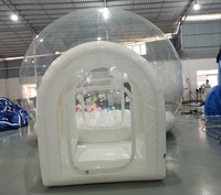 Tente à bulles gonflable en PVC, château gonflable transparent pour événements, location pour enfants et adultes