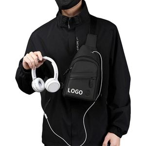 2026 Fashion Trending Men's Waterproof Chest Bag with Multi-configuration Storage Design - Product Image 1