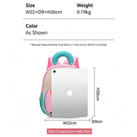 Sac à dos pour enfants personnalisé, imperméable, léger, avec bretelles réglables, coussin dorsal respirant, pour la maternelle et l'école primaire