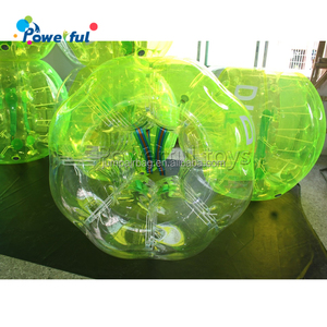Ballon de football <span class=keywords><strong>gonflable</strong></span> vert <span class=keywords><strong>avec</strong></span> fenêtre pour jeux de Zorb et de Bubble Soccer - Product Image 6