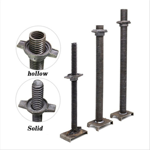 Có thể điều chỉnh ống thép mạ kẽm Prop cơ sở Jack xây dựng Jack vít Nut layher giàn giáo các bộ phận điều chỉnh chân phụ kiện - Product Image 1