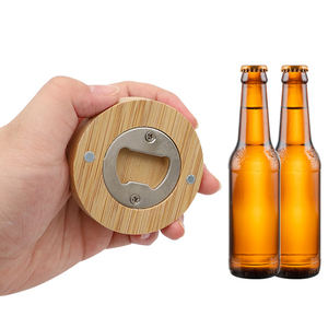 Abrebotellas de metal con logotipo personalizado al por mayor, decoración magnética para nevera y posavasos de madera para uso en bares, <span class=keywords><strong>sacacorchos</strong></span> y abridores de calidad - Product Image 6