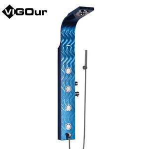 แผงฝักบัวสายฝนสำหรับใช้ในอพาร์ตเมนต์แผงฝักบัวทำจากเซรามิกเคลือบเงาสำหรับใช้ในห้องน้ำ - Product Image 3