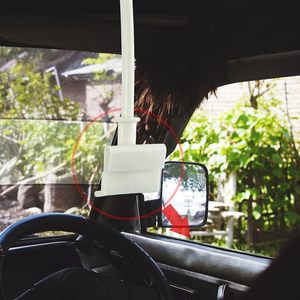 Lot de 2 drapeaux de voiture double face avec emblèmes de l'Aigle et du Navire de la Marine des États-<span class=keywords><strong>Unis</strong></span>, avec poteau de drapeau de 14 pouces et clip de fenêtre extérieur pour la plupart des voitures - Product Image 6