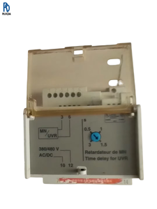 Module de contrôle de temporisation de déclenchement en cas de sous-tension MN 380/480V – Composant électrique d'occasion pour dispositif de contrôle de sécurité de circuit - Product Image 1