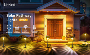 Lampe <span class=keywords><strong>solaire</strong></span> extérieure étanche Lampes de jardin solaires à LED-Écologique et économe en énergie pour la décoration extérieure - Product Image 6