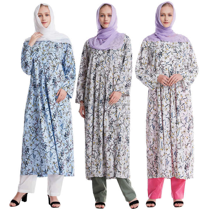 Middle East Muslim Women's Wear Swing Dress