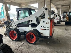 Front End Used Best <b>Small</b> Skid Steer Loader S750 S300 S185 S450 Jcb Backhoe Excavator <b>Wheel</b> Mini Skid Steer Loader for Sale - Product Image 2