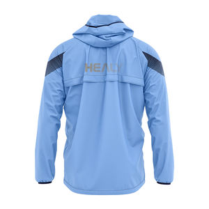 HEALY Veste à capuche coupe-vent confortable personnalisée Veste d'extérieur légère pour homme Veste décontractée à capuche pour tenues quotidiennes - Product Image 2
