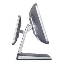 Terminal POS I3 I5 en Oferta, Pantalla Táctil de 15+9.7 Pulgadas, Software EPOS Todo en Uno, Sistema POS con Doble Pantalla y Facturación en Windows