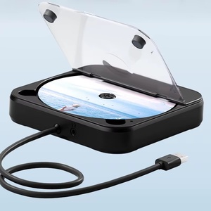 Retro Portable <b>CD</b> <b>Player</b> Speaker FM Radio <b>USB</b> Rechargeable Boombox - Product Image 3