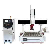 Grande machine de fraisage CNC pour le bois, centre d'usinage pour le fraisage 3D