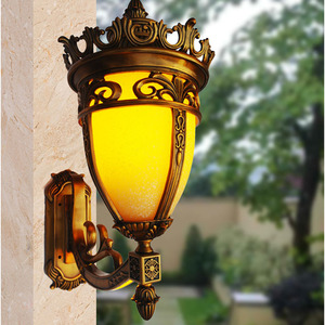 Lampe murale extérieure en cuivre, Led, étanche, 110-240V, forme cylindrique, pour éclairage de jardin et de terrasse - Product Image 2