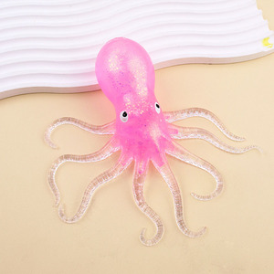 Juguetes Blandos para Premios Escolares, Regalos para Niños y Niñas, Pulpo, Calamar, Juguetes Sensoriales Antiestrés, Pelotas para Apretar para Autismo - Product Image 2