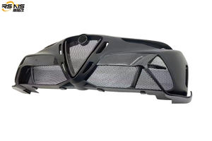 Parachoques Delantero de Fibra de Carbono Real para <span class=keywords><strong>Alfa</strong></span> <span class=keywords><strong>Romeo</strong></span> <span class=keywords><strong>Giulia</strong></span> 2016-2023, Estilo <span class=keywords><strong>GTAM</strong></span>, Kit de Carrocería de Repuesto, Mejora de Rendimiento - Product Image 5