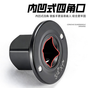 Niu Xiang Concave <b>Socket</b> Adapter 3/4 X 1/2 <b>Universal</b> High Torque Drill Adaptor - Product Image 2