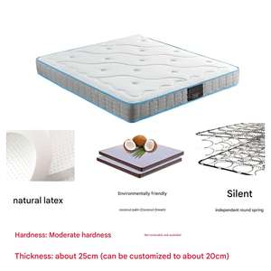 Kasur busa memori saku ortopedi kasur Hotel Queen King tempat tidur yang berbeda sisi tulang belakang Super mewah 5 dukungan panjang ortopedi - Product Image 4