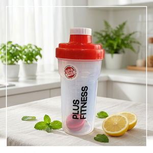 ขวดเชคโปรตีนปลอดสาร BPA พร้อมฝาปิดแบบลูกบอล สำหรับผสมโปรตีนและอาหารเสริมสำหรับออกกำลังกาย - Product Image 2