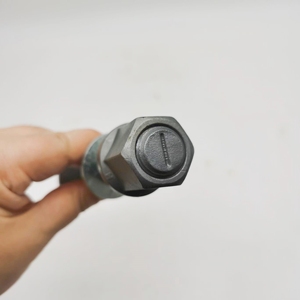 China Manufacturing Wholesale Free Samples Wheel T Bolt M20x2 X130mm <b>Grey</b> Color - Product Image 6