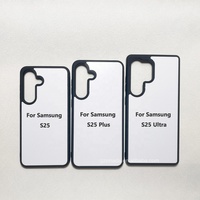 Transfert de chaleur 2D blanc TPU PC Sublimation étui de téléphone portable pour Samsung S25 Ultra