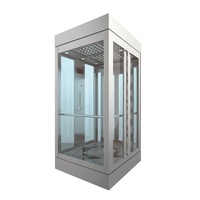 Mini-ascenseur de qualité supérieure 400 kg pour 2-4 personnes, ascenseur résidentiel, ascenseur intérieur et extérieur, ascenseur domestique, ascenseur de villa
