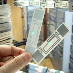 LED UHF RFID Tag sticker với ánh sáng tài liệu quản lý thư viện 860-960MHz tần số - Product Image 3