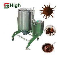 Petite machine automatique industrielle de fabrication de chocolat Machines de production de chocolat Melanger Chocolate Affineur de chocolat